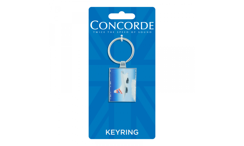 Concorde Chromium Photo Keyring