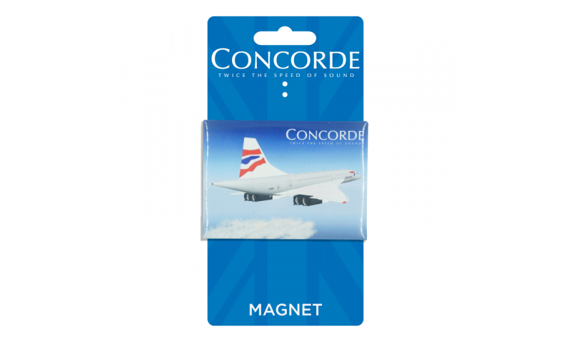 Concorde Tin Magnet