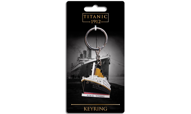 RMS Titanic Metal Keyring