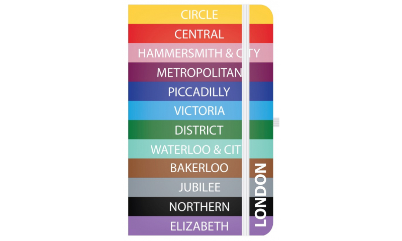 London Transport A6 Notebook - Underground