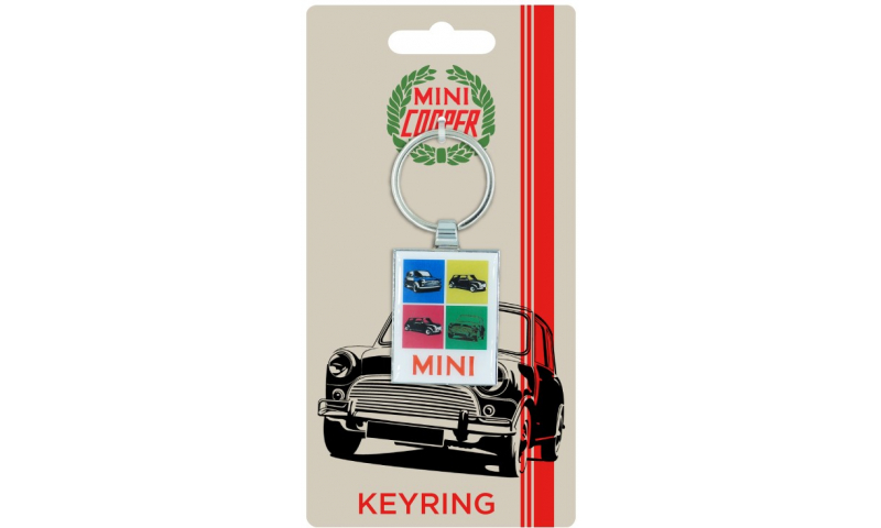 Mini Cooper CHROMIUM KEYRING