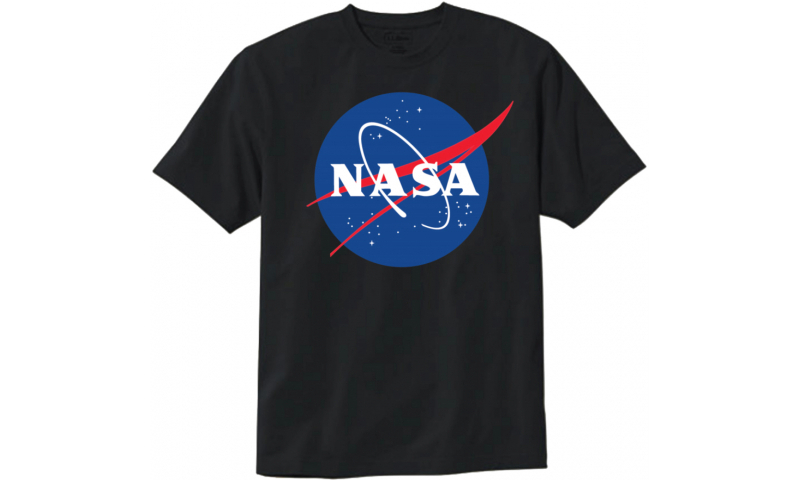 NASA Adult T-Shirt - Meatball Logo Design - Asstd Sizes