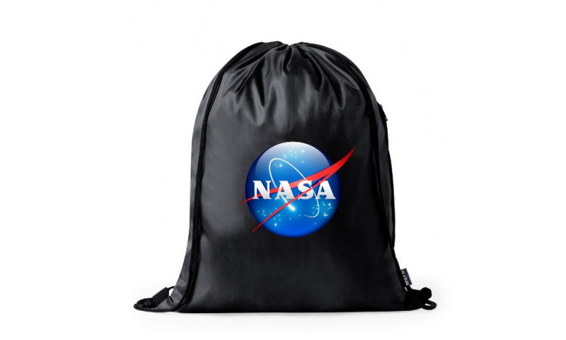 NASA Nylon Drawstring Sports Bag