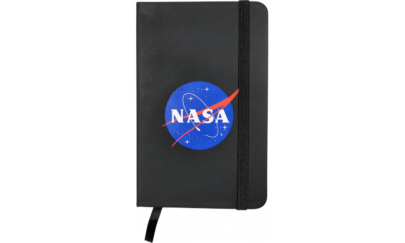 NASA A6 Notebook Elastic Closure, Lined Pages