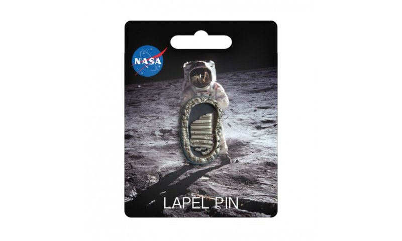 NASA Moon Boot Lapel Pin