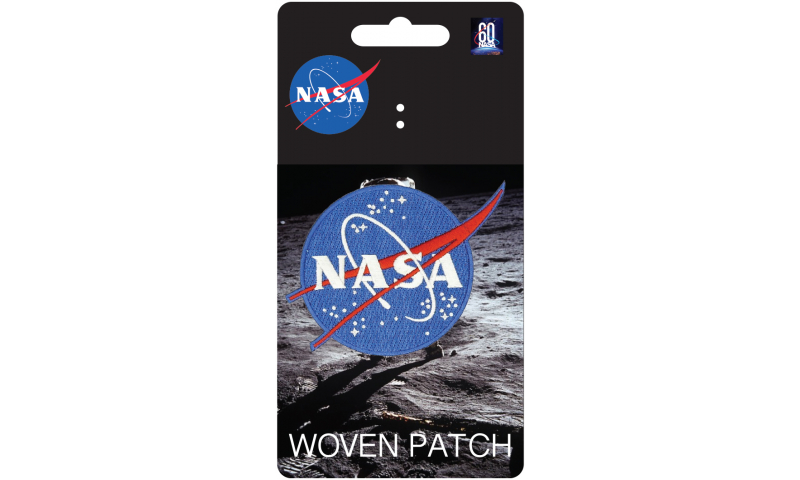 NASA Meatball Logo Iron On Woven Patch