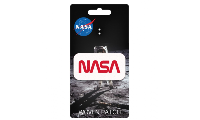 NASA Retro Design Iron On Woven Patch #NASAWORM