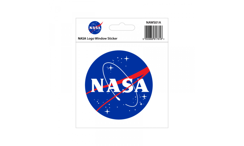 NASA Window Sticker "Meatball" Logo