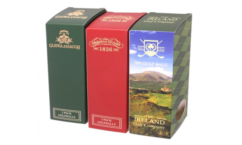 Golf Ball 3pk - Bespoke Branded Golf Ball Box & Balls