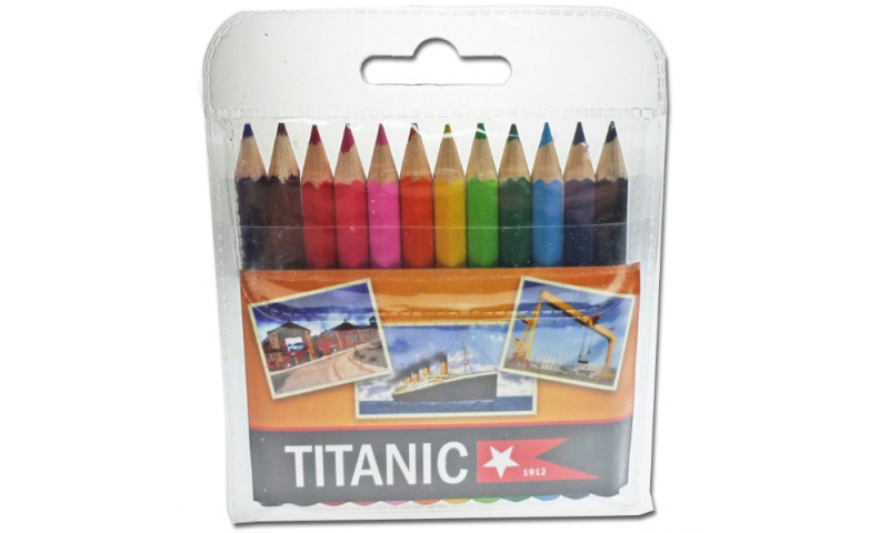 Titanic Colouring Pencil 12pk