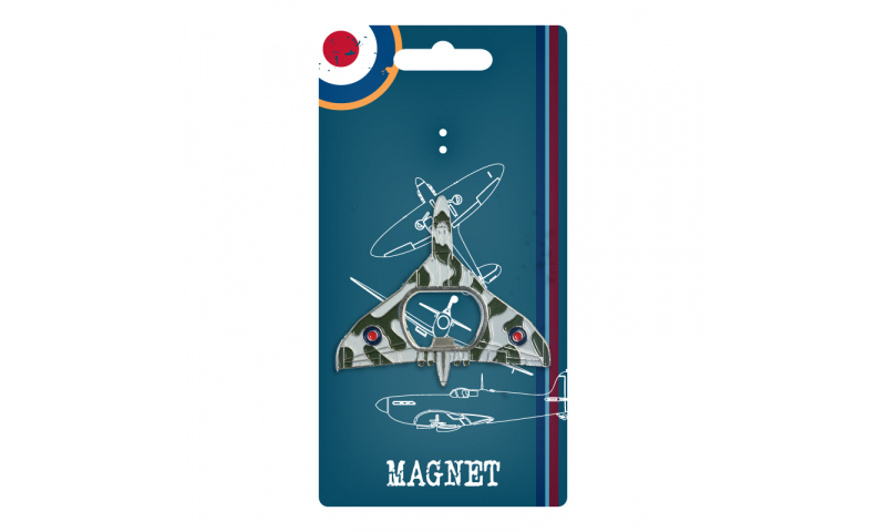 RAF Metal Enamel Bottle Opener & Magnet - Vulcan