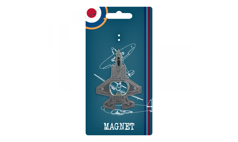 RAF Metal Enamel Bottle Opener & Magnet - F35