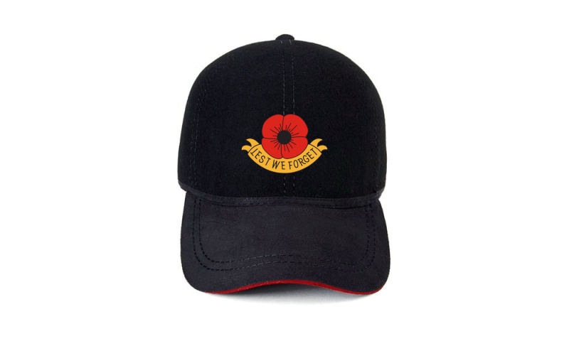 Remembrance Poppy Baseball Cap