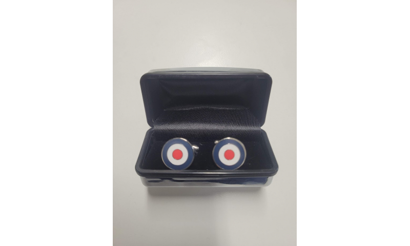 Roundel Metal Cufflinks set - boxed